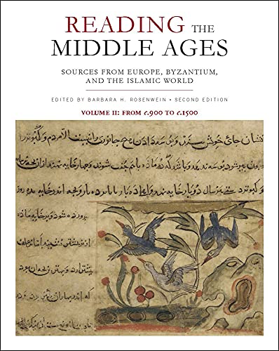 Imagen de archivo de Reading the Middle Ages, Volume II: Sources from Europe, Byzantium, and the Islamic World, c.900 to c.1500, Second Edition a la venta por HPB-Diamond