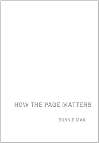 9781442615359: How the Page Matters (Studies in Book and Print Culture)