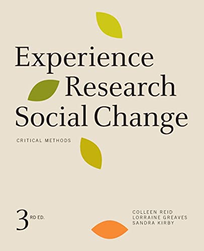 Stock image for Experience Research Social Change: Critical Methods, Third Edition for sale by Save With Sam