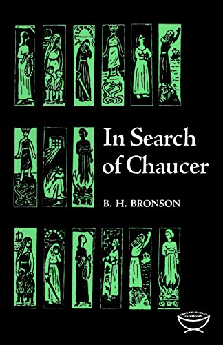 Stock image for In Search of Chaucer (Alexander Lectures) for sale by OIBooks-Libros  :    Canada-U.S.A.-World