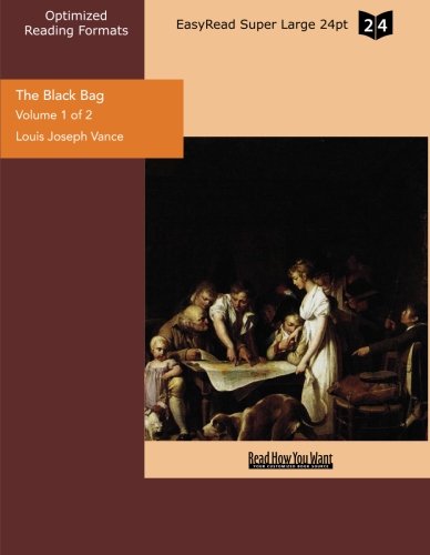 The Black Bag: Easyread Super Large 24pt Edition (9781442902589) by Vance, Louis Joseph
