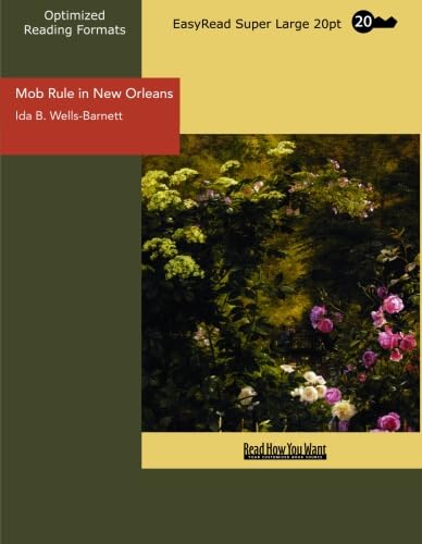 Stock image for Mob Rule in New Orleans (EasyRead Super Large 20pt Edition) for sale by Revaluation Books