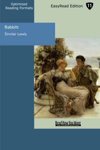 Babbitt: Easyread Edition (9781442918504) by Lewis, Sinclair