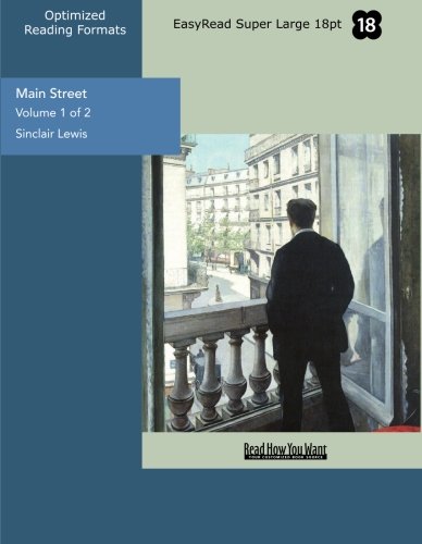Main Street: EasyRead Super Large 18 pt (9781442919860) by Lewis, Sinclair