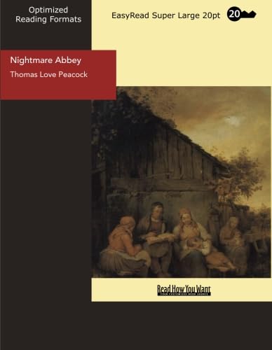 Nightmare Abbey (EasyRead Super Large 20pt Edition) (9781442933057) by Love Peacock, Thomas