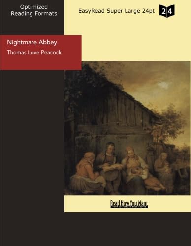 Nightmare Abbey (EasyRead Super Large 24pt Edition) (9781442933064) by Love Peacock, Thomas