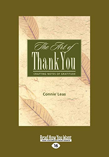 9781442954298: The Art of Thank-You: Crafting Notes of Gratitude