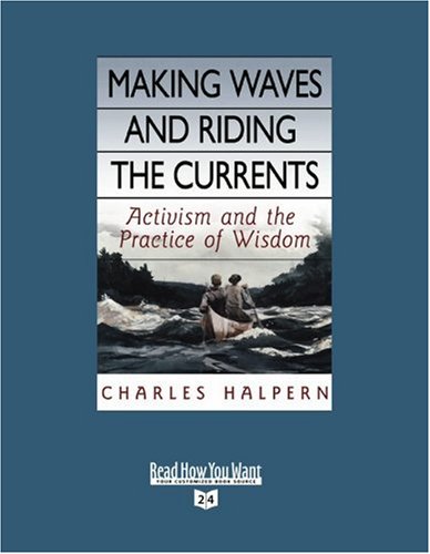 9781442956292: Making Waves and Riding the Currents (Volume 1 of 2) (EasyRead Super Large 24pt Edition): Activism and the Practice of Wisdom
