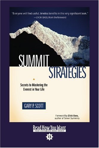 9781442956483: Summit Strategies: Secrets to Mastering the Everest in Your Life: Easy Read Comfort Edition