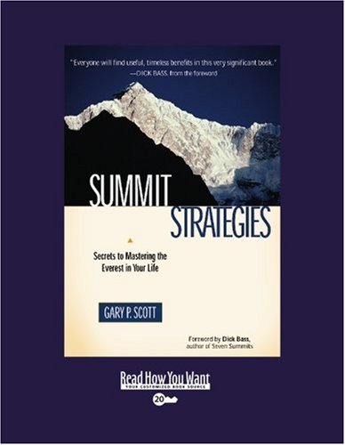 9781442956520: Summit Strategies: Secrets to Mastering the Everest in Your Life: Easyread Super Large 20pt Edition