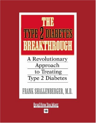 9781442957138: The Type 2 Diabetes Breakthrough (EasyRead Super Large 18pt Edition): A Revolutionary Approach to Treating Type 2 Diabetes