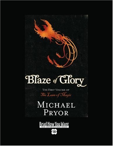 9781442958005: Blaze of Glory: Easyread Super Large 18pt Edition (Laws of Magic)