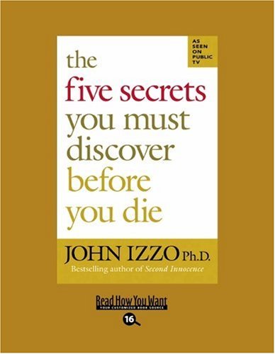 9781442966314: The Five Secrets You Must Discover Before You Die (EasyRead Large Bold Edition)