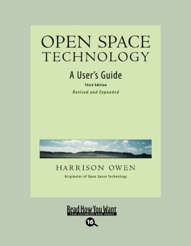 9781442966390: Open Space Technology (EasyRead Large Bold Edition): A User's Guide