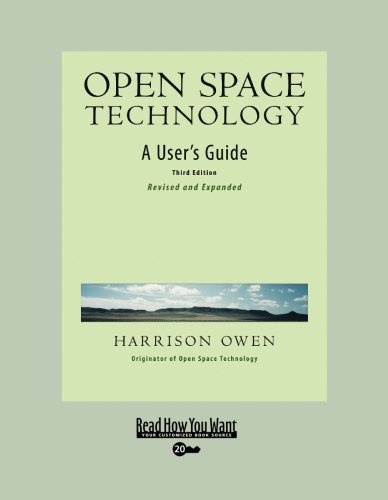 9781442966444: Open Space Technology (EasyRead Super Large 20pt Edition): A User's Guide
