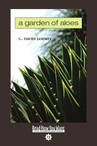 9781442968196: A Garden of Aloes: Easyread Comfort Edition