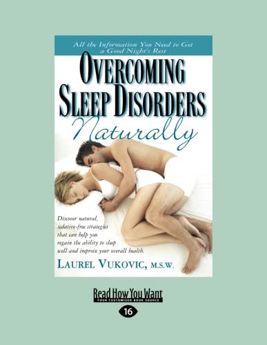 Stock image for Overcoming Sleep Disorders Naturally (EasyRead Large Edition) for sale by Revaluation Books