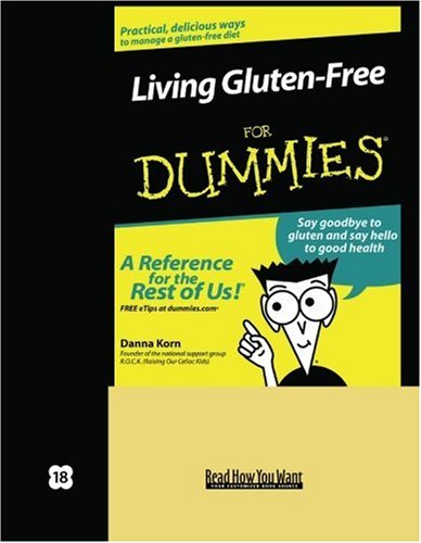 9781442978270: Living Gluten-free for Dummies: Easyread Super Large 18pt Edition