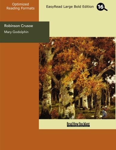 Stock image for Robinson Crusoe (EasyRead Large Bold Edition): In Words of One Syllable for sale by Revaluation Books