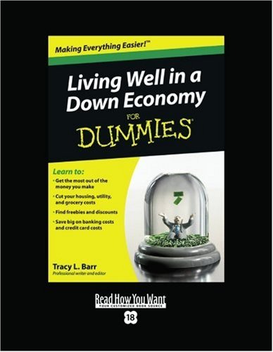 Living Well in a Down Economy for Dummies: Easyread Super Large 18pt Edition (9781442982437) by Barr, Tracy L.