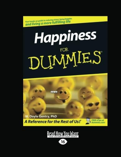 Stock image for Happiness for Dummies (Volume 1 of 2) (EasyRead Large Edition) for sale by Revaluation Books