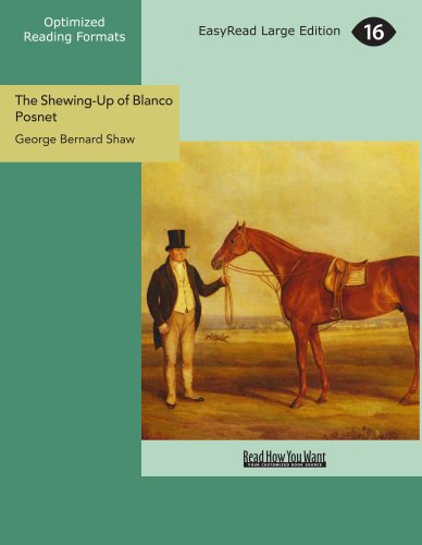 The Shewing-Up of Blanco Posnet (9781442992078) by Shaw, George Bernard