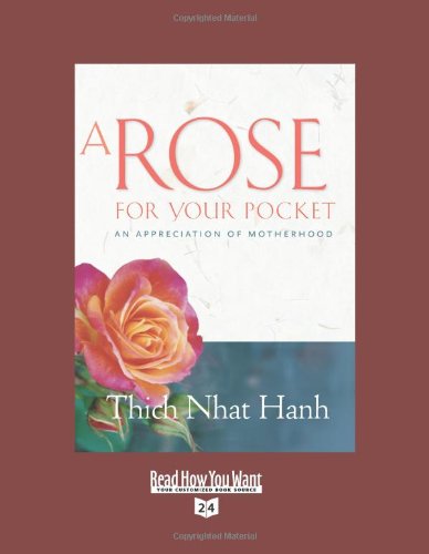 9781442996052: A Rose for Your Pocket (EasyRead Super Large 24pt Edition): An Appreciation of Motherhood