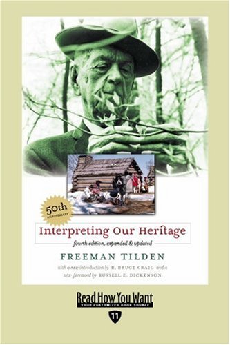 9781442997981: Interpreting Our Heritage (EasyRead Edition)