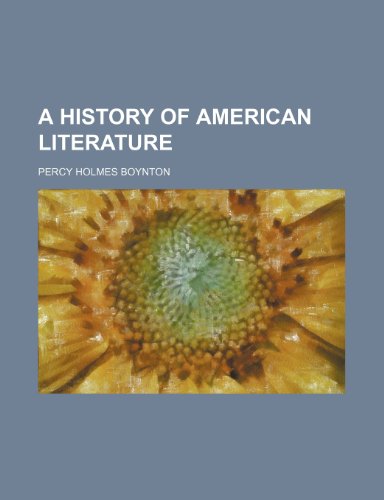 Stock image for A History of American Literature for sale by Phatpocket Limited