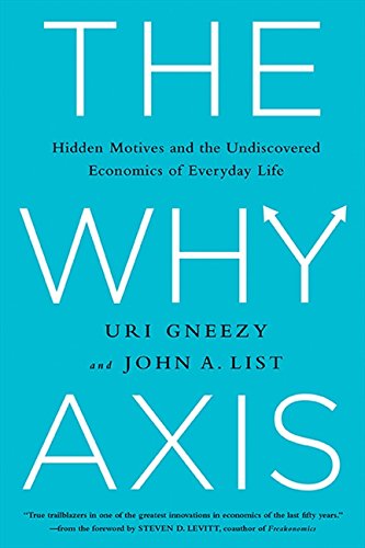 Imagen de archivo de The Why Axis: Hidden Motives And The Undercovered Economics Of Ev, The a la venta por Housing Works Online Bookstore