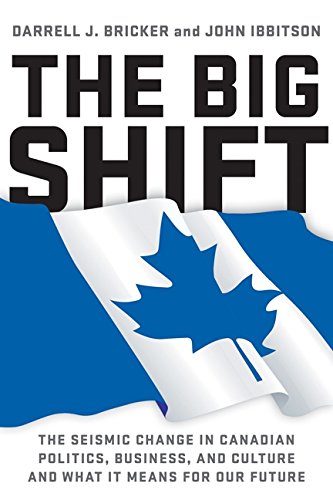 Beispielbild fr The Big Shift: The Seismic Change In Canadian Politics , Business, And Culture And What It Means For Our Future zum Verkauf von Hourglass Books