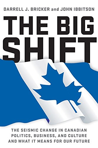 Imagen de archivo de The Big Shift: The Seismic Change In Canadian Politics , Business, And Culture And What It Means For Our Future a la venta por Hourglass Books