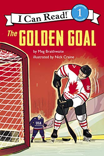 Stock image for I Can Read Hockey Stories: The Golden Goal (I Can Read Comics Level 2) for sale by More Than Words