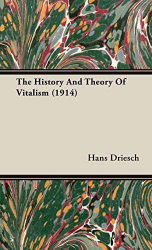 Stock image for The History And Theory Of Vitalism (1914) for sale by HPB-Red