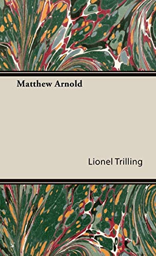 Matthew Arnold (9781443725323) by Trilling, Lionel