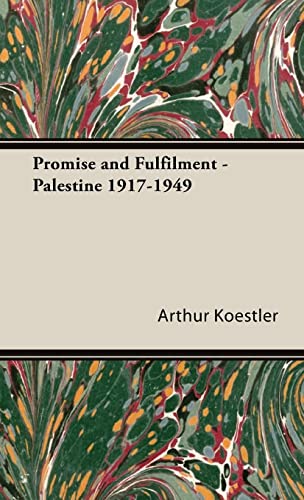 9781443727082: Promise and Fulfilment - Palestine 1917-1949