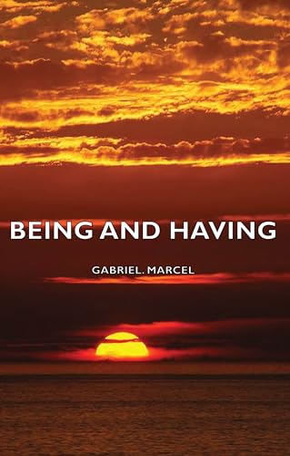 9781443728331: Being and Having