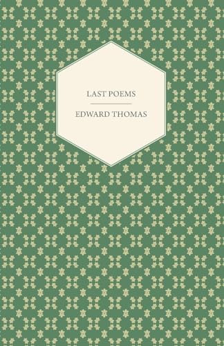 Last Poems (9781443761314) by Thomas, Edward