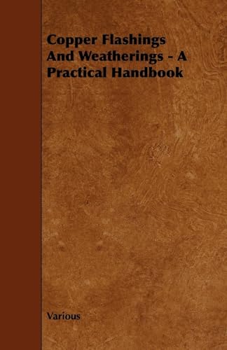 9781443773065: Copper Flashings And Weatherings - A Practical Handbook