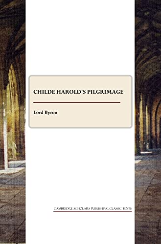 Imagen de archivo de Childe Harold'S Pilgrimage a la venta por Basi6 International