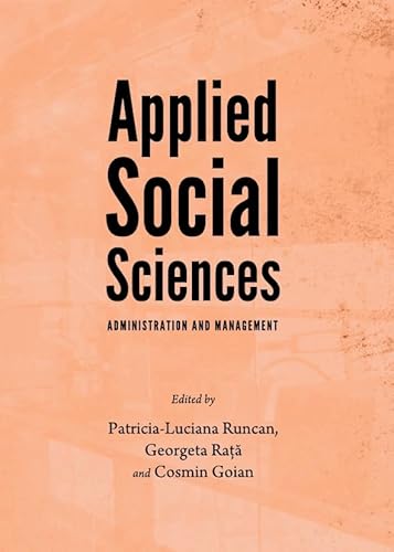 Imagen de archivo de Applied Social Sciences: Administration And Management a la venta por Basi6 International