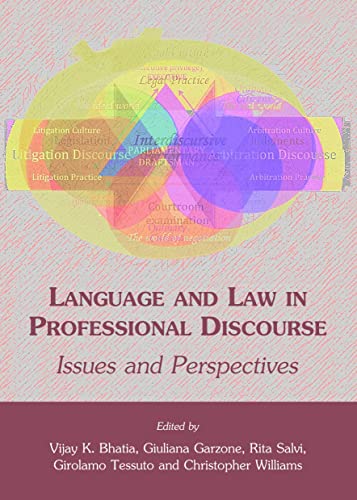 Stock image for Language And Law In Professional Discourse: Issues And Perspectives for sale by Basi6 International