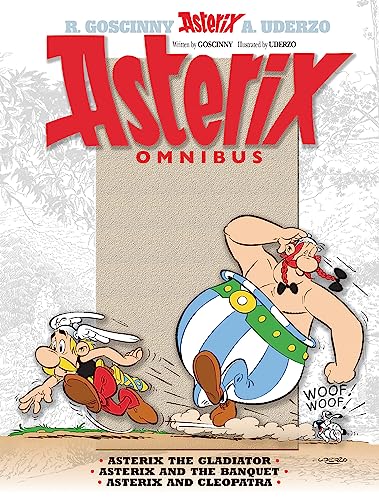 Stock image for Asterix Omnibus 2: Includes Asterix the Gladiator #4, Asterix and the Banquet #5, Asterix and Cleopatra #6 for sale by MusicMagpie
