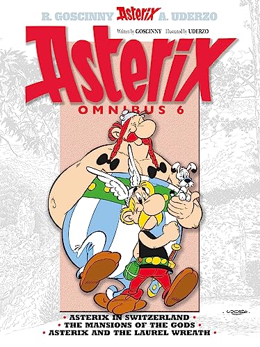 Imagen de archivo de Omnibus 6: Asterix in Switzerland, The Mansions of the Gods, Asterix & the Laurel Wreath a la venta por Chiron Media