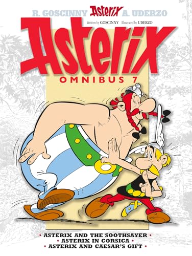 Beispielbild fr Asterix Omnibus 7 Includes Asterix and the Soothsayer #19, Asterix in Corsica #20, and Asterix and Caesar's Gift #21 zum Verkauf von The Book Chaser (FABA)
