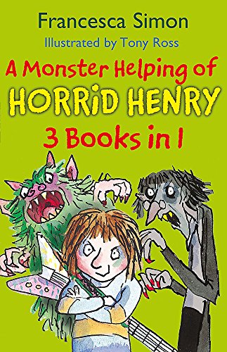 Imagen de archivo de A Monster Helping of Horrid Henry 3-in-1: Horrid Henry Rocks/Zombie Vampire/Monster Movie a la venta por WorldofBooks