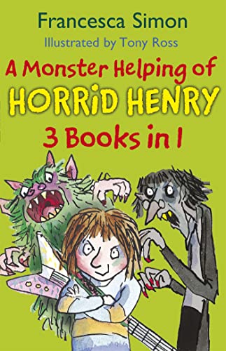 Stock image for A Monster Helping of Horrid Henry 3-in-1: Horrid Henry Rocks/Zombie Vampire/Monster Movie for sale by WorldofBooks