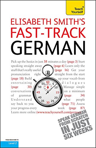 Imagen de archivo de Fast-track German: Teach Yourself a la venta por WorldofBooks