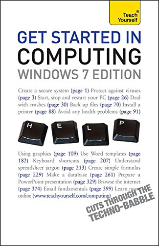 9781444100860: Get Started In Computing: Teach Yourself (Ty Computing)