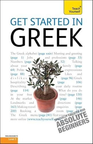 Beispielbild fr Get Started in Greek:Teach Yourself zum Verkauf von WorldofBooks